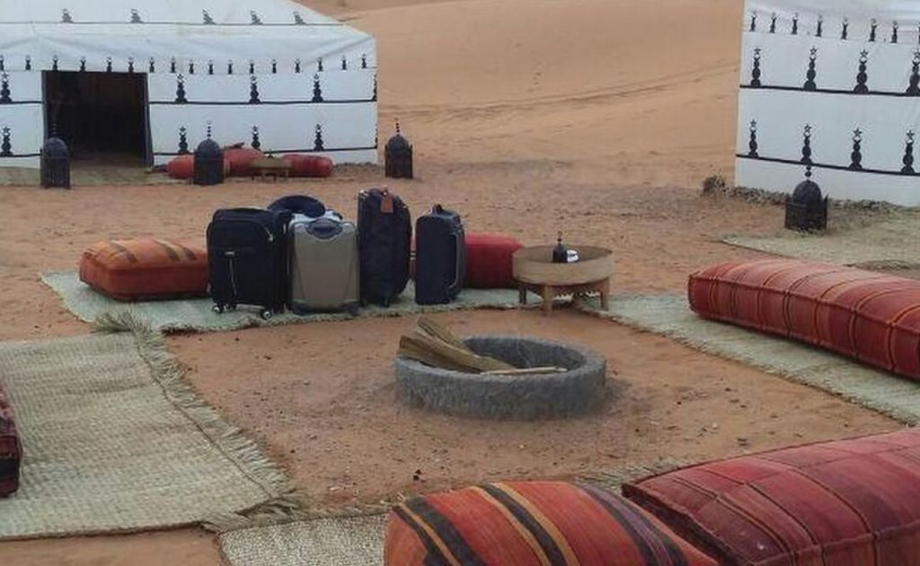 3 Day Fez to Marrakech Desert Trip camel trek to Erg Chebbi desert camp near Merzouga 3 Day Sahara Tour from Fes